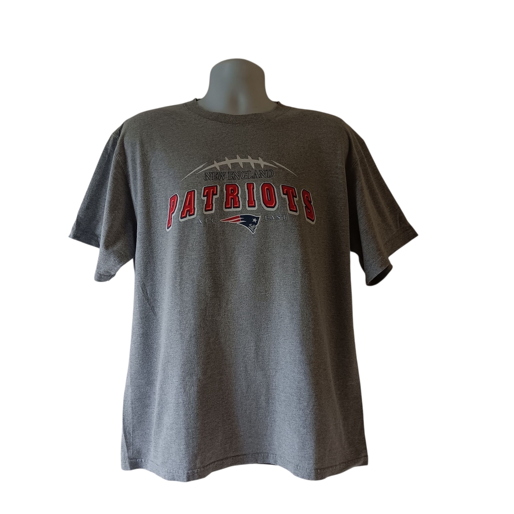 NFL Gray Patriots Short Sleeve Tee